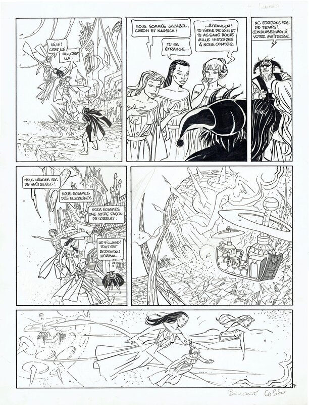 For sale - Philippe Berthet, Antonio Cossu, Le marchand d'idées - T 3 P 7 - Comic Strip
