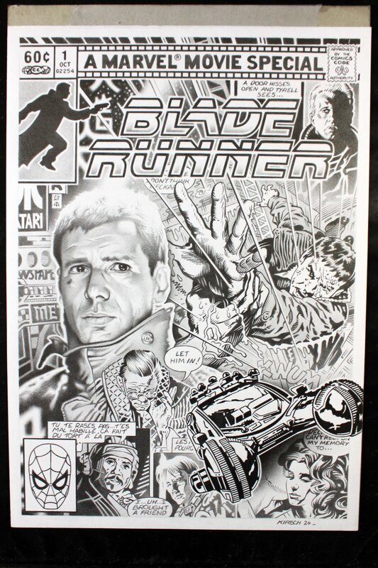 Blade Runner by Philippe Kirsch - Original Illustration