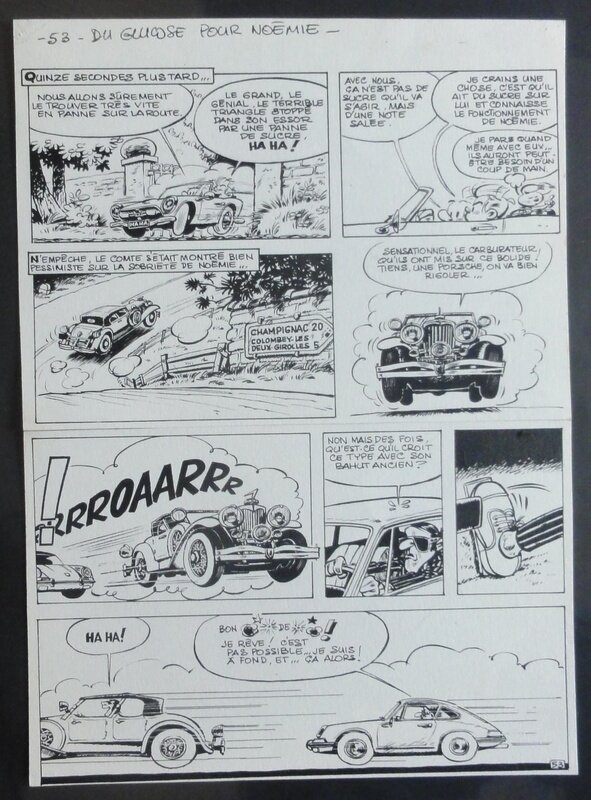 Jean-Claude Fournier, Du glucose pour Noemie - Comic Strip