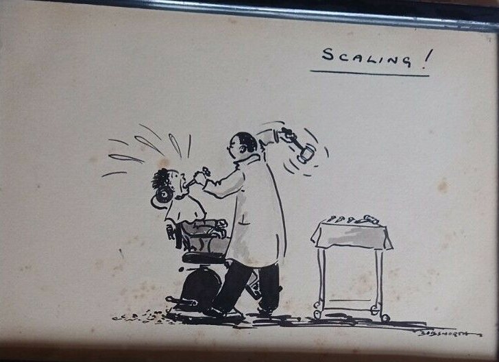 Bobsworth, Scaling ! (Dentiste) - Original Illustration