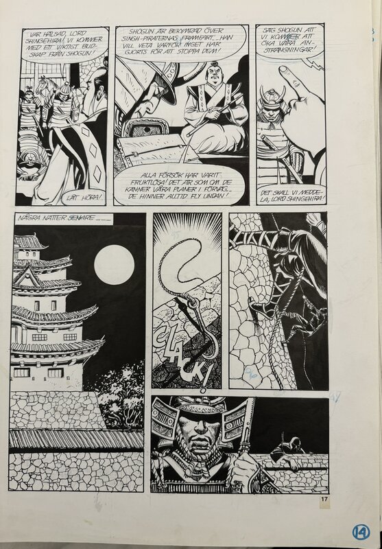 César Spadari, In Strange Land part 1 - Planche originale