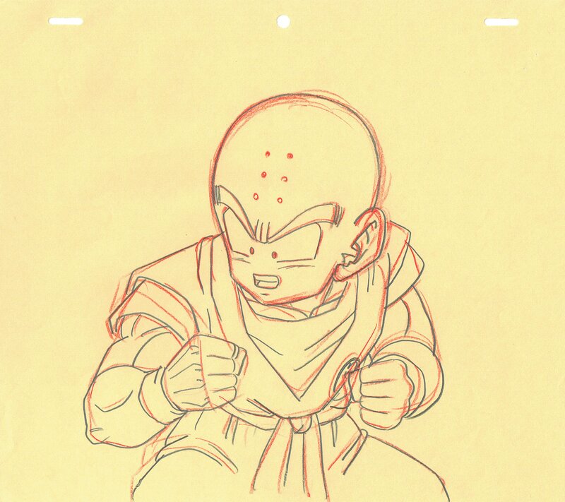 En vente - Akira Toriyama, Toei Animation, Dragon Ball Z - Krilin - Œuvre originale