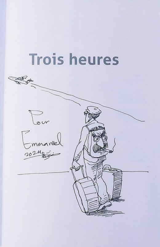 Mana Neyestani, Trois heures 2024Sep21 - Dédicace