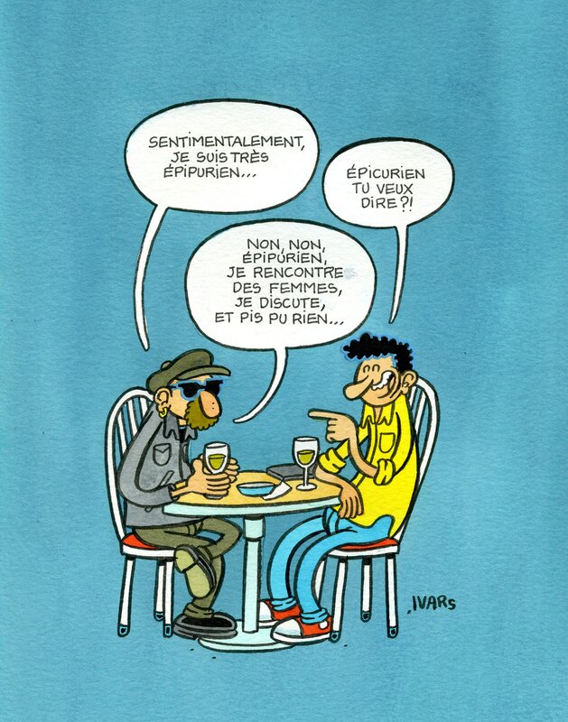 En vente - Epipurien. par Éric Ivars - Illustration originale