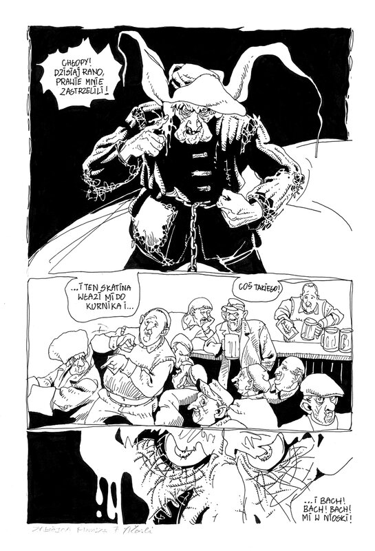 Jakub Wędrowycz by Andrzej Łaski, Andrzej Pilipiuk - Comic Strip