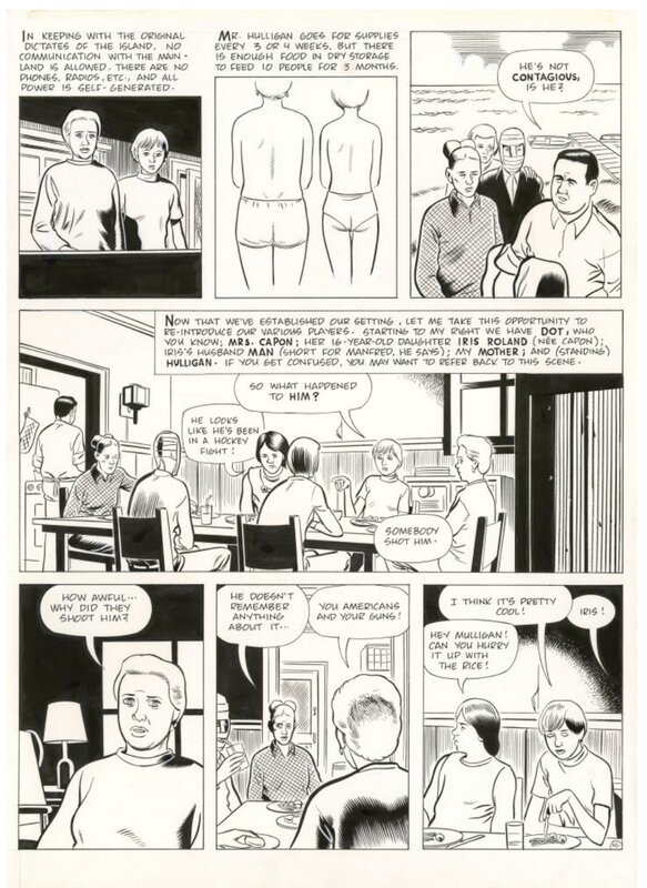 Daniel Clowes, David Boring (page 41) - Comic Strip