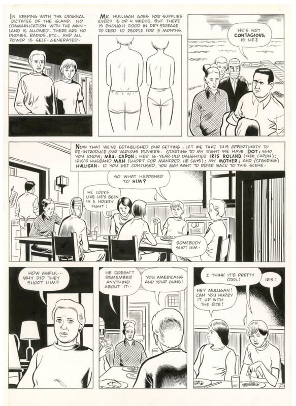 Daniel Clowes, David Boring (page 41) - Comic Strip