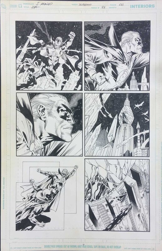 For sale - Jesus Merino, Jesse Delperdang, JSA #43 page 6 by Jesus Merino - Comic Strip