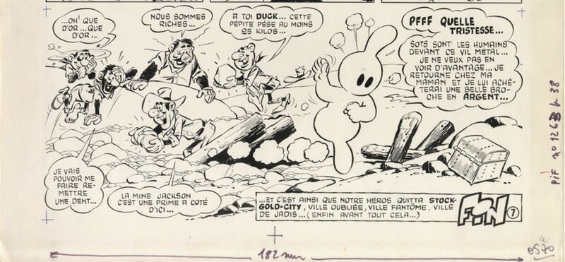 Dentiste par Jean Cezard - Planche originale
