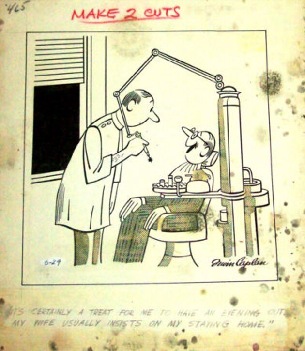 Dentiste par Irwin Caplan - Illustration originale