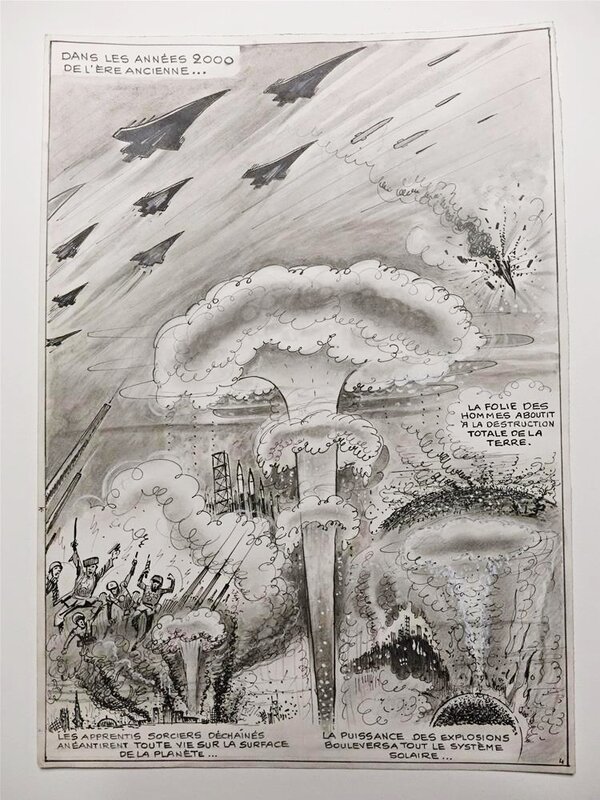 Novopolis par René Pellos, Pierre Pascal - Planche originale