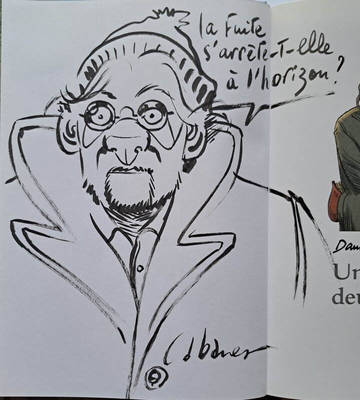 Gino par Max Cabanes - Dédicace