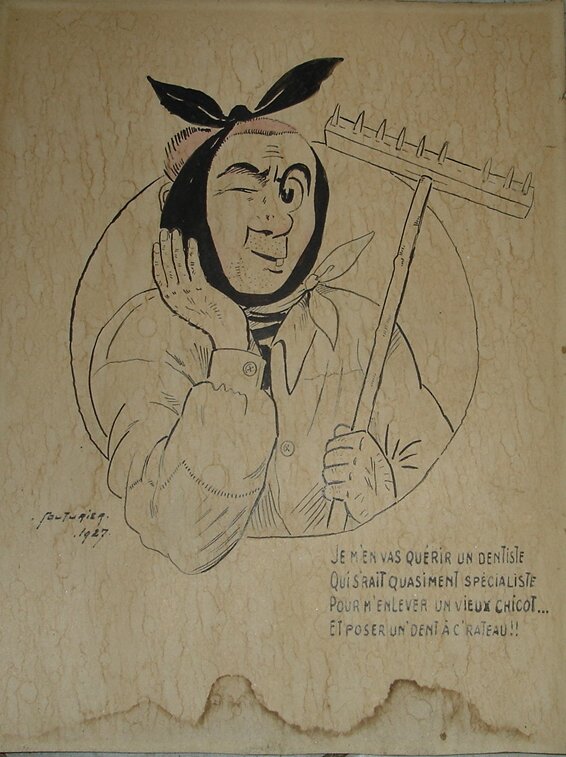 Dentiste by Couturier - Original Illustration
