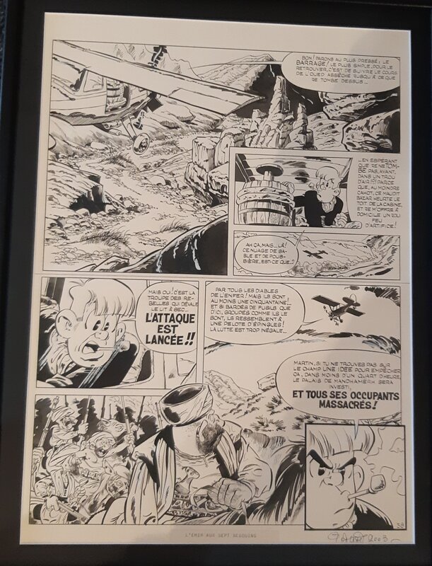 Maarten Milaan par Christian Godard - Planche originale
