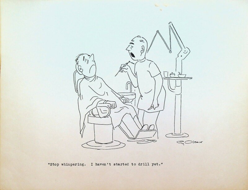 Dentiste by Cy Olson - Original Illustration