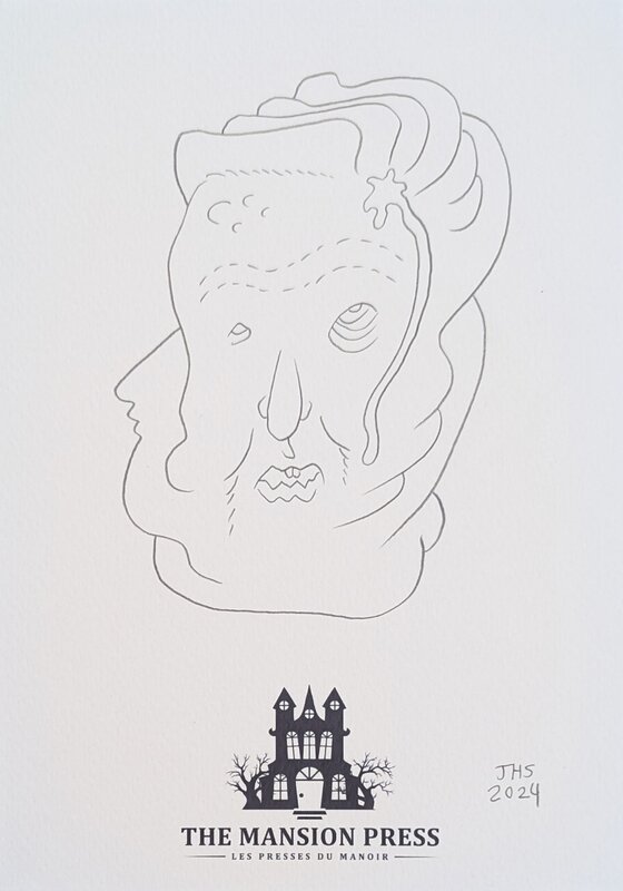 House by Josh Simmons - Original Illustration