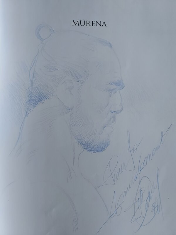 Murena Tome 1 EO by Philippe Delaby - Sketch