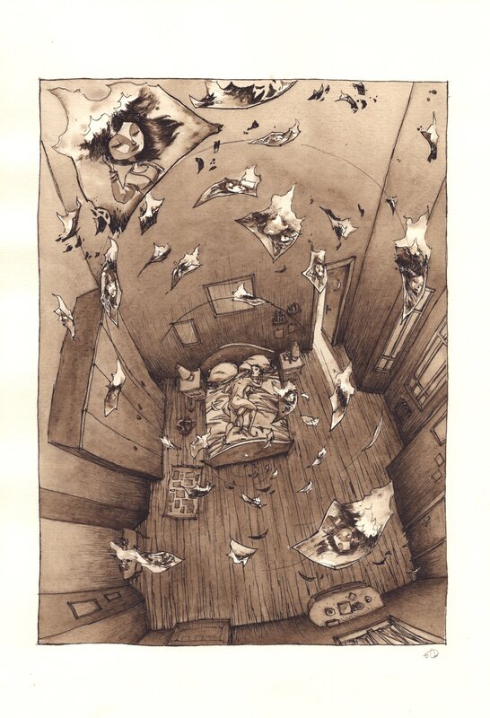 For sale - Grazia La Padula, Tony Sandoval, Les Échos invisibles - planche 090 - Comic Strip