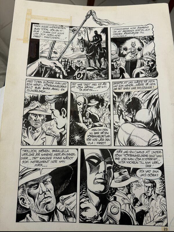 Fantomen by César Spadari - Comic Strip