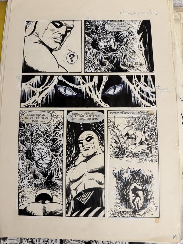The Phantom by César Spadari - Comic Strip