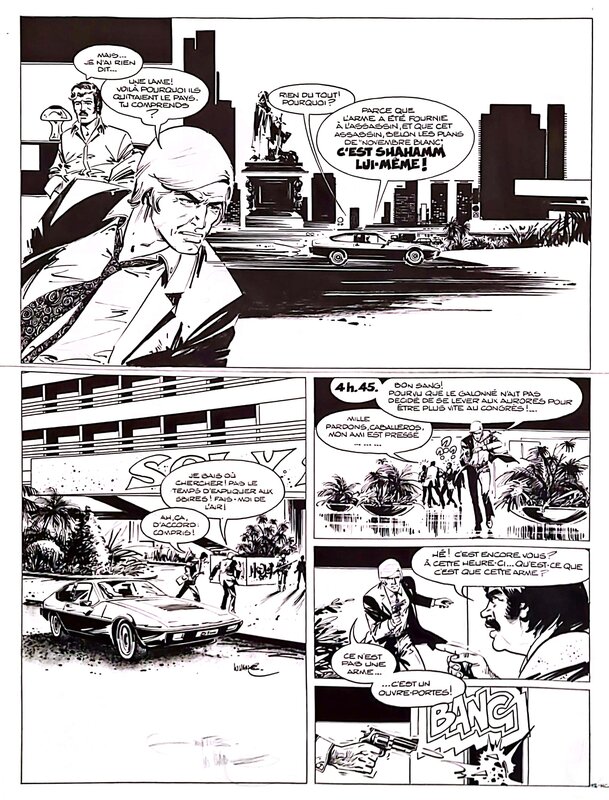 William Vance, Greg, Louis Albert, BRUNO BRAZIL - Super Tintin spécial Espionnage - histoire 