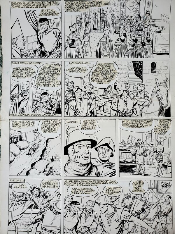 Gérald Forton, ONCLE PAUL :   LE LIBERATEUR DE LA PATRIE - Comic Strip