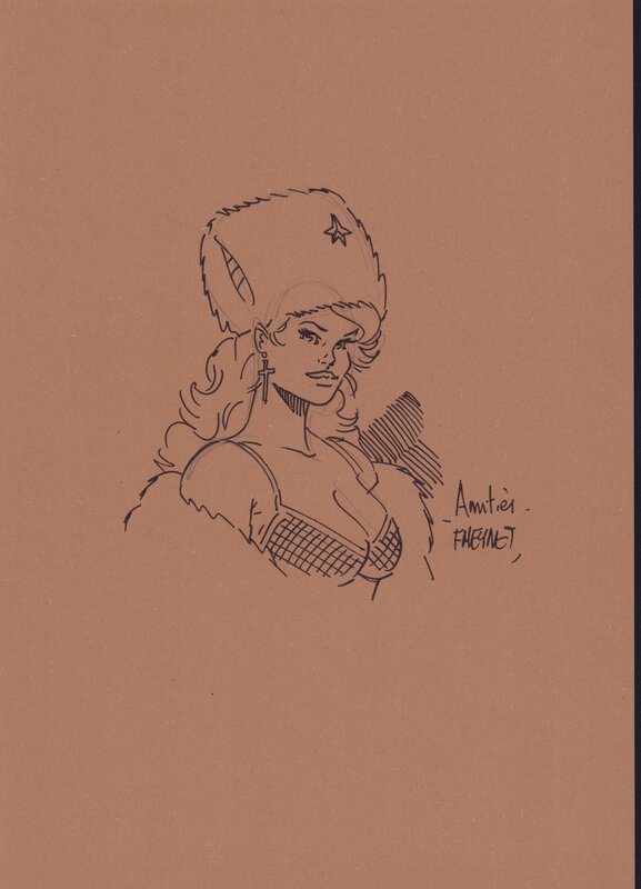 For sale - Félix Meynet, Pack Duelles portfolio - Sketch