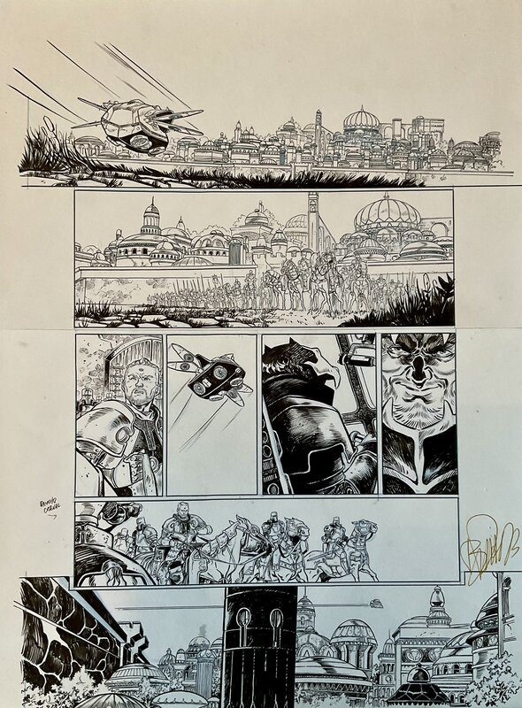 Benoit Dellac, Jérôme Le Gris, Bruno Tatti, Hawkmoon T2 - La Bataille de Kamarg - Comic Strip