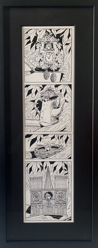 Le coucou by Gotlib - Original Illustration