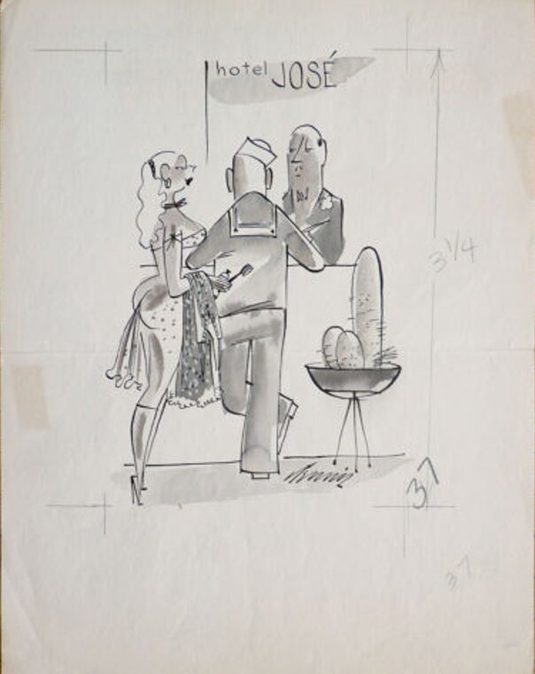 La passe (Dentiste) par Charles Houston Dennis - Illustration originale