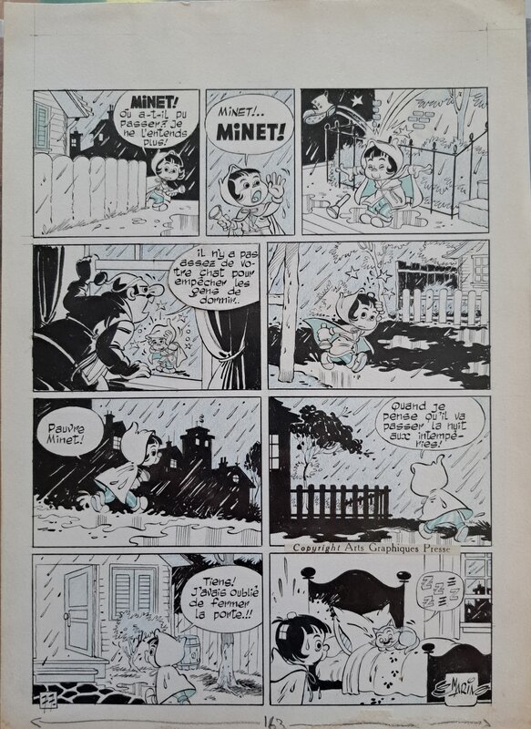 Fan-Fan et Minet 2 by Claude Marin - Comic Strip