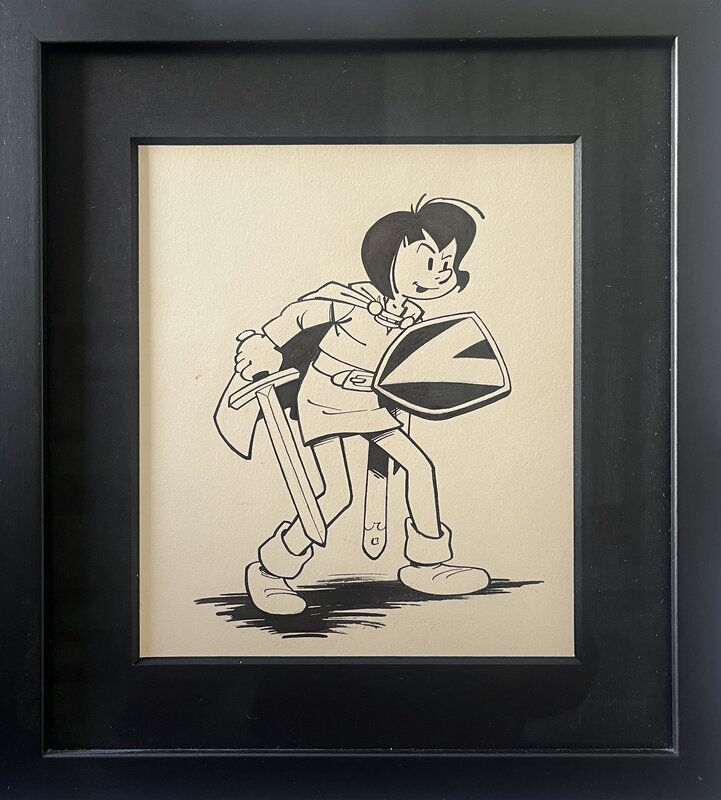 Johan by Studio Peyo - Original Illustration