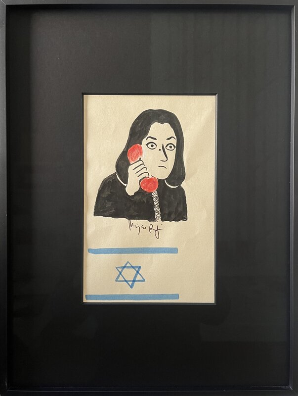 Marjane Satrapi, My Phone rings again - Planche originale