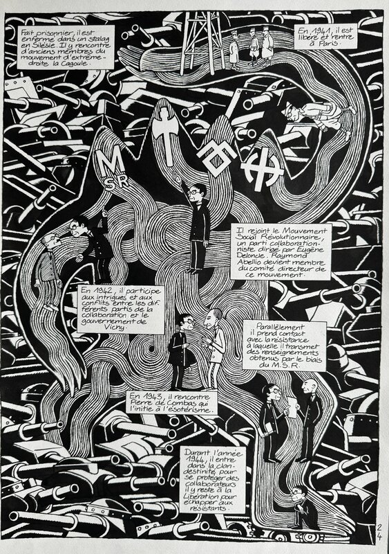 David B., L’Ascension du Haut Mal - Tome 3 - Planche originale