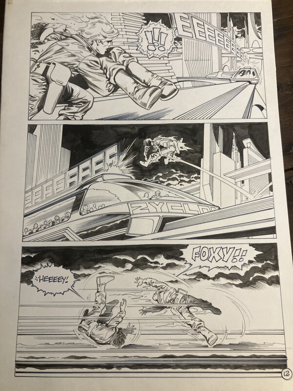 Jean-Yves Mitton, Attention au Zyclon Epsilon ! - Comic Strip