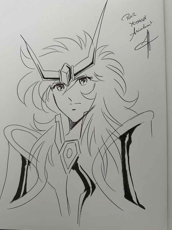 Jérôme Alquié, Saint seiya time odyssey volume 2 - Dédicace