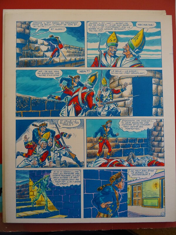 For sale - EsseGesse, Captain SWING  les Loups de l'Ontario pl. n° 20 - Comic Strip