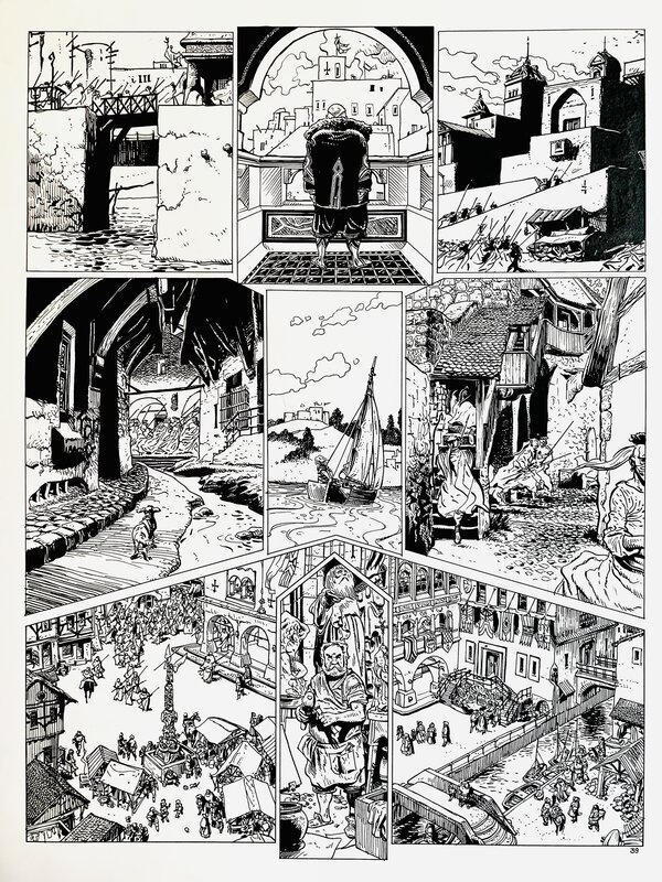 Franz - Brougue tome 1 - Planche originale