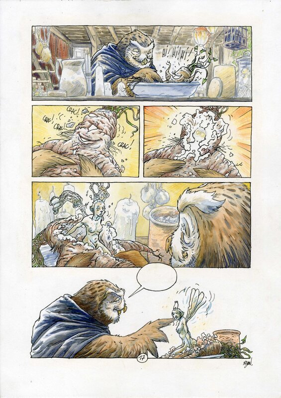 For sale - Namta Planche17 by A.DAN - Comic Strip