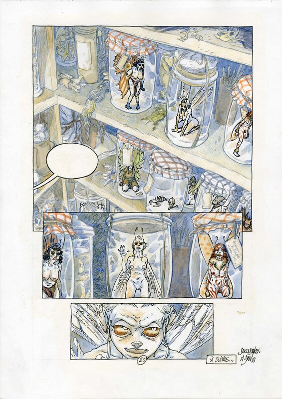 For sale - Namta Planche20 by A.DAN - Comic Strip