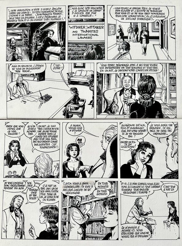 FRANZ : Hannah Tome 2 le secret des MacKenna planche 38 - Planche originale