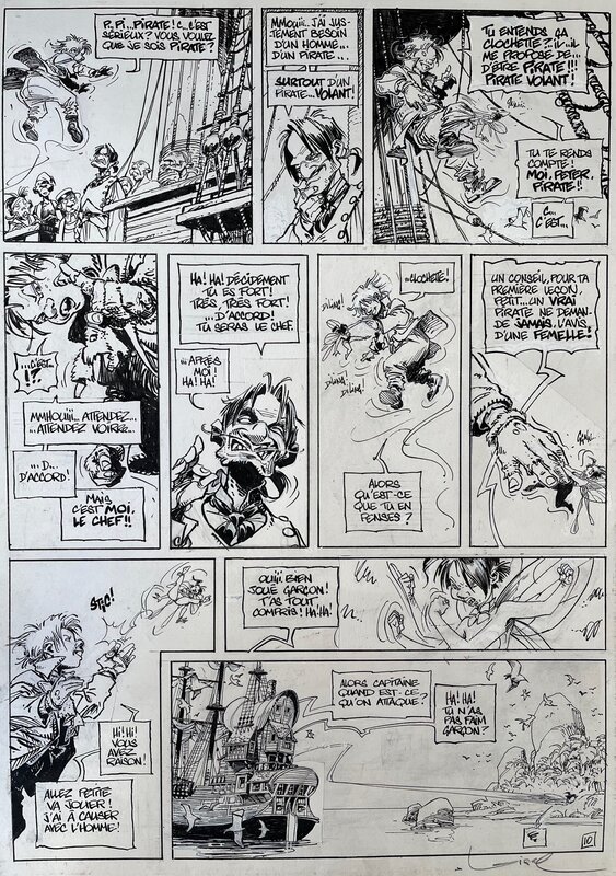 Peter Pan - Opikanoba - Planche numéro 10 - Loisel - Comic Strip