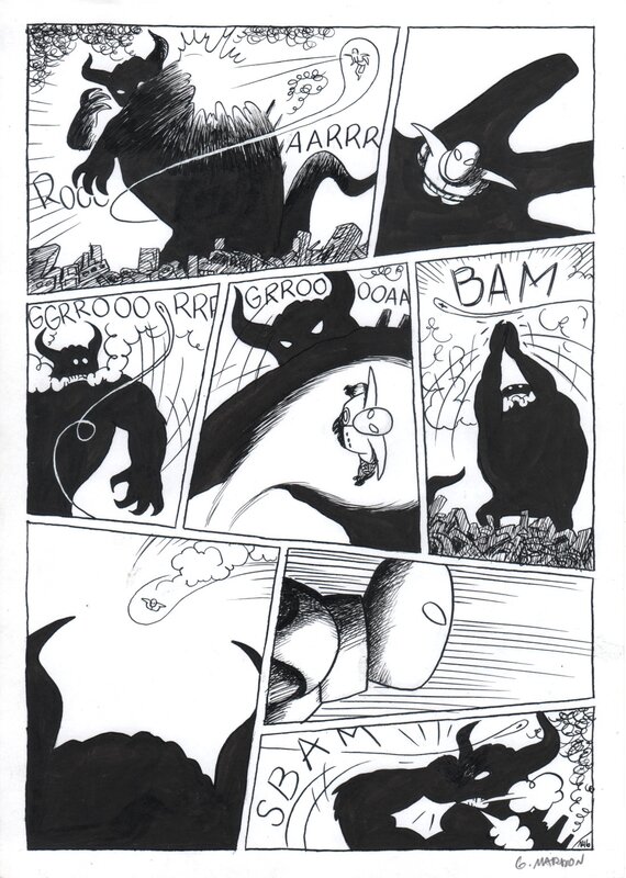 For sale - Grégory Mardon - Cycloman p146 - Comic Strip