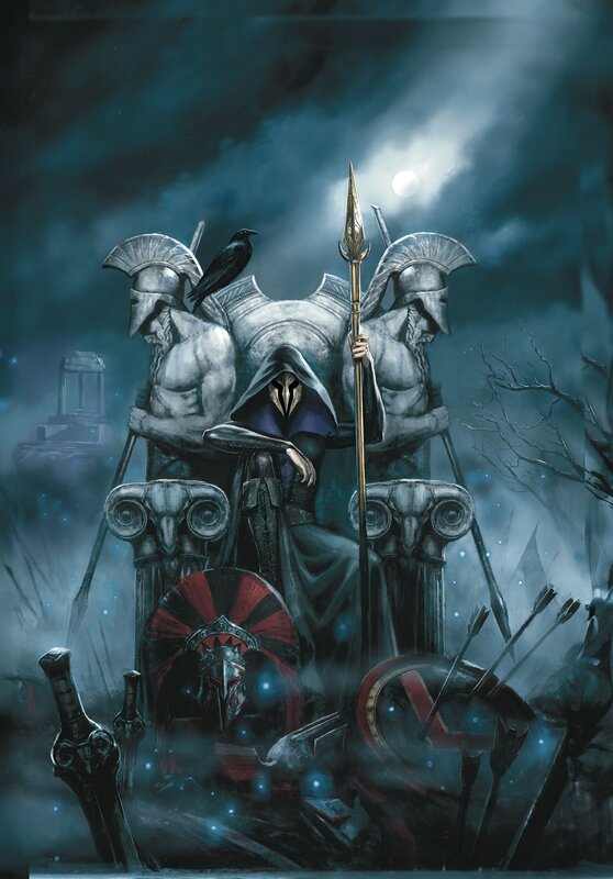 En vente - Sébastien Grenier, Titans Couverture du tome 2 - Couverture originale
