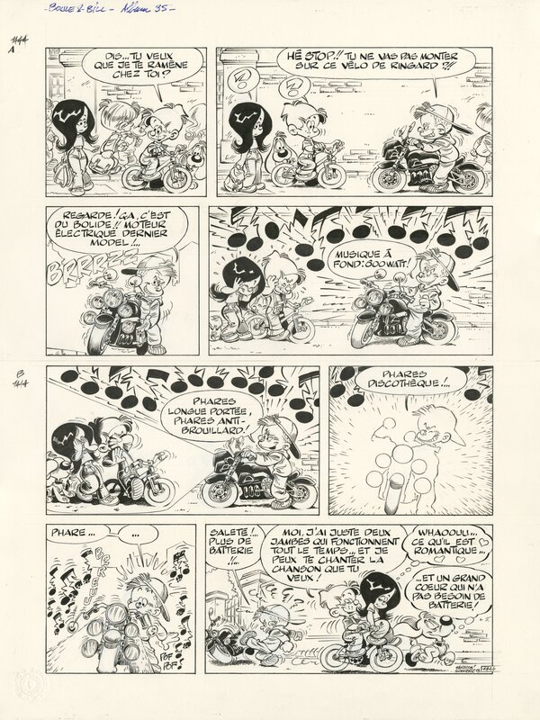 For sale - Boule et Bill by Laurent Verron - Comic Strip