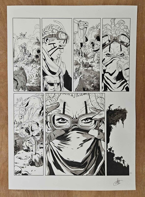 For sale - Dimitri Armand, Le Convoyeur - Tome 4 - Planche 16 - Comic Strip