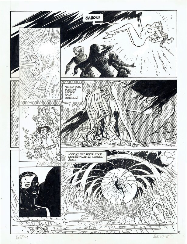 For sale - Philippe Berthet, Antonio Cossu, Erotisme - Marchand d'idées - T 3 P 35 - Comic Strip