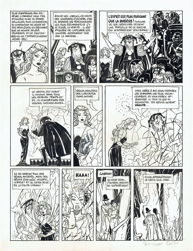 For sale - Philippe Berthet, Antonio Cossu, Pin-Up - Marchand d'idées - T 3 P 12 - Comic Strip
