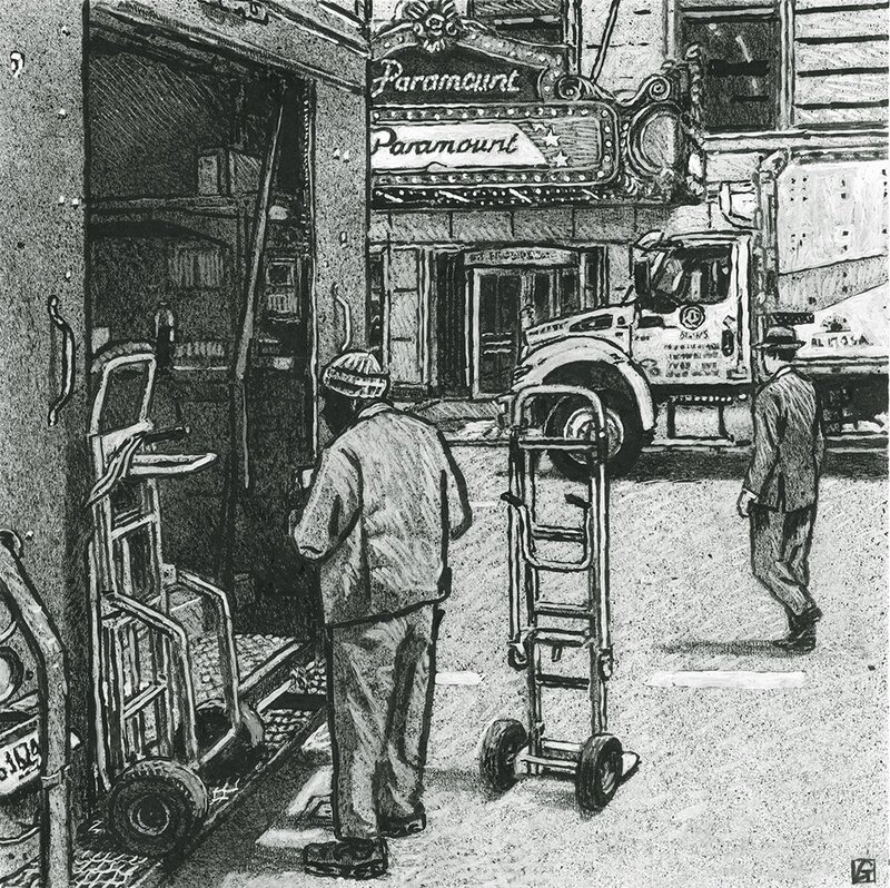 1501 BROADWAY par Jean-Claude Götting - Illustration originale