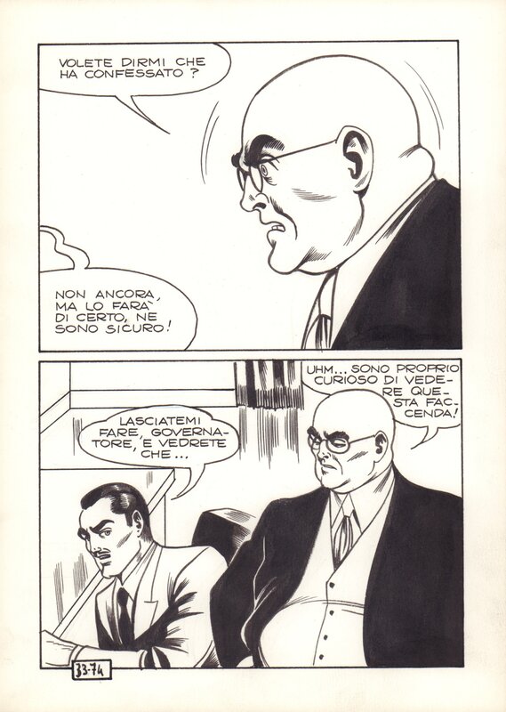 En vente - Planche 33-74 par Magnus - Planche originale